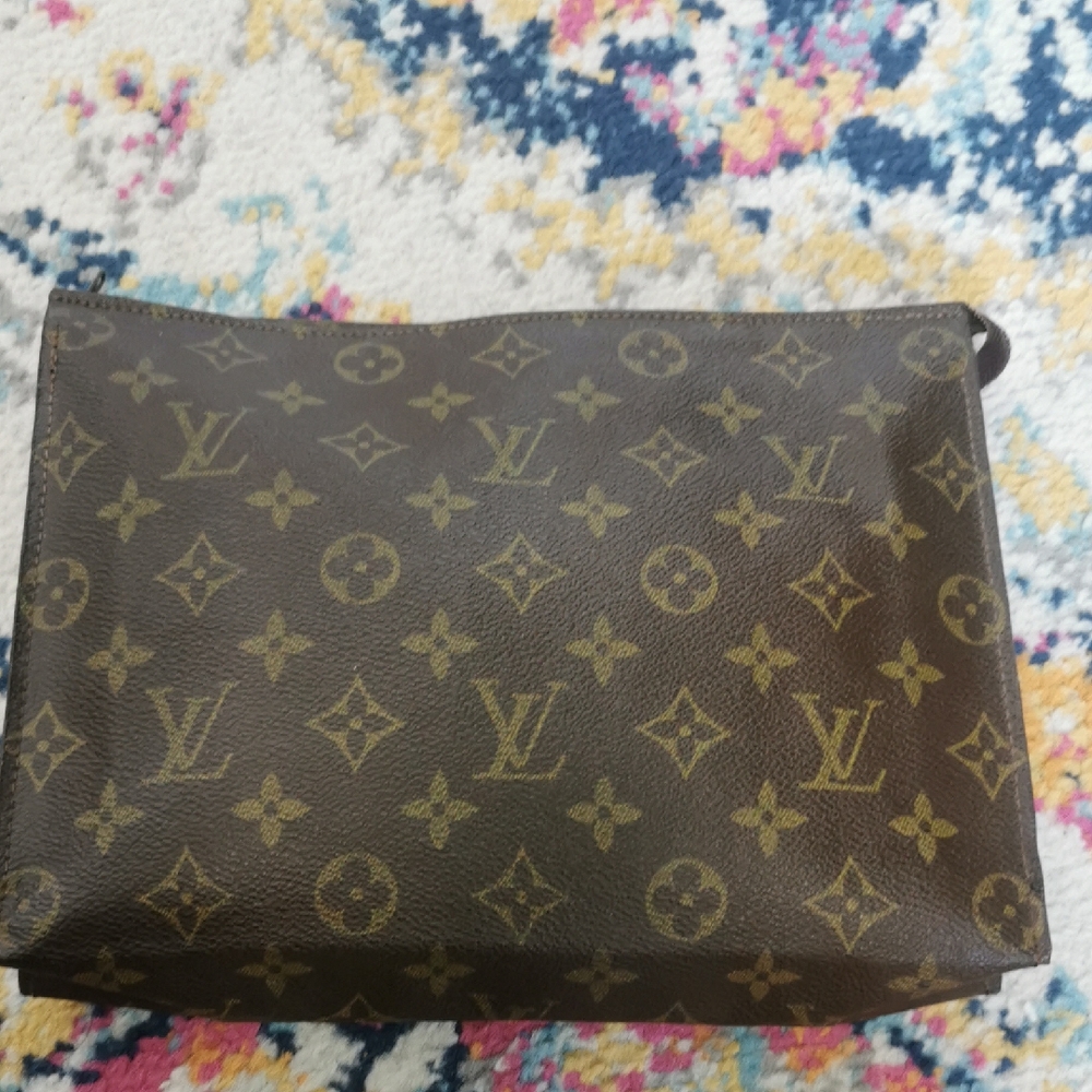Louis Vuitton Brown Monogram Clutch
